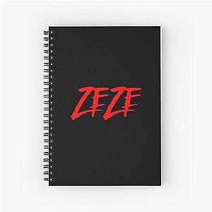 Zeze - Kodak Black (Red Logo) Spiral Notebook