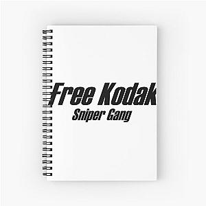 FREE KODAK BLACK - Sniper Gang Spiral Notebook