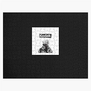 Kodak Black Rapper Inspired Design Chiffon Top Jigsaw Puzzle