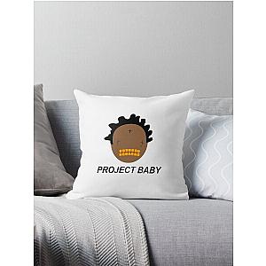 Kodak Black Project Baby T-Shirt Throw Pillow