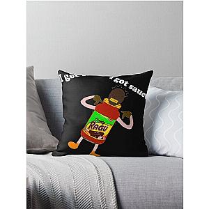 Kodak Black Kodak- Call me Ragu Throw Pillow