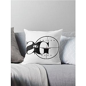 SNIPER GANG KODAK BLACK Throw Pillow