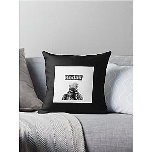 Kodak Black Rapper Inspired Design Chiffon Top Throw Pillow