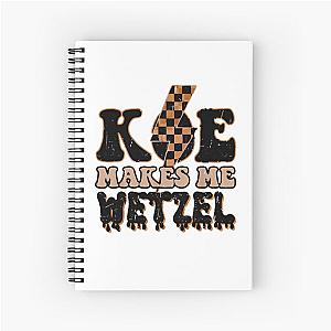 Koe Wetzel Koe Makes Me Wetzel Spiral Notebook