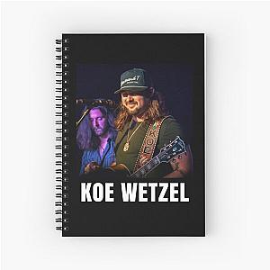 Mens Funny Koe Wetzel Gift For Music Fans Spiral Notebook