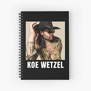 Music Vintage Retro Koe Wetzel Gifts For Music Fans Spiral Notebook