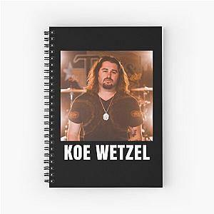 Mens Best Koe Wetzel Gifts For Movie Fans Spiral Notebook