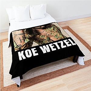 Music Vintage Retro Koe Wetzel Gifts For Music Fans Comforter