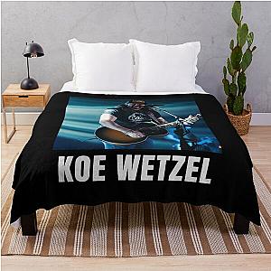 Women Men Koe Wetzel Retro Vintage Throw Blanket