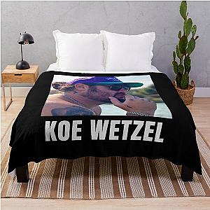 Funny Gifts For Koe Wetzel Gift For Fans Throw Blanket