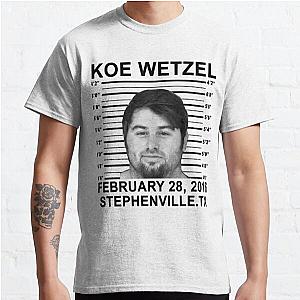 Birthday Gift Koe Wetzel Feb 28 2016 Wasted Retro Wave Classic T-Shirt