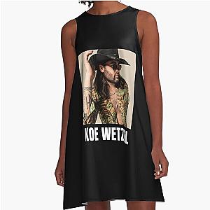 Music Vintage Retro Koe Wetzel Gifts For Music Fans A-Line Dress