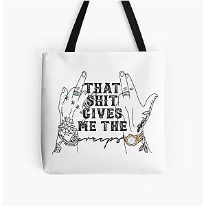 Koe Wetzel Creeps All Over Print Tote Bag