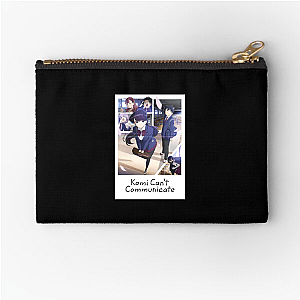 Komi Can’t Speak, We Stan Komi Can't Communicate Zipper Pouches