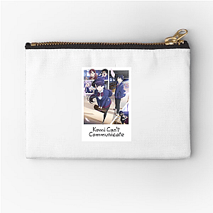 Komi Can’t Speak, We Stan Komi Can't Communicate Zipper Pouches
