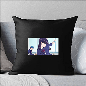 Komi Speaks in Vibes Komi Can't Communicate Pillows Cover