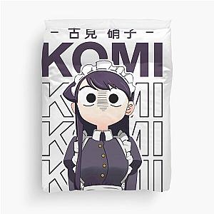 Komi san cant communicate Duvet Cover