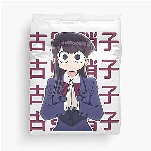 Komi san cant communicate Duvet Cover