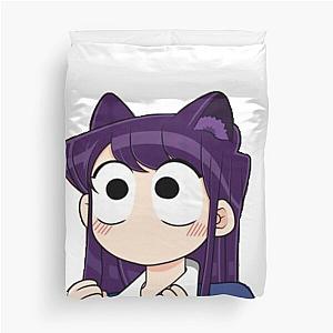 Komi san Cat Ears Duvet Cover