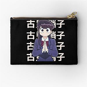 Komi san cant communicate Zipper Pouch