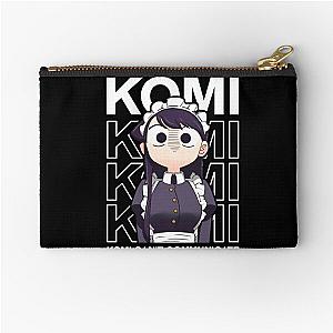 Komi san cant communicate Zipper Pouch