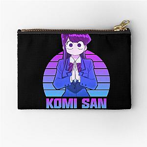 Komi san cant communicate Zipper Pouch