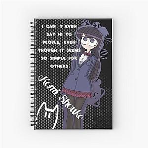 Komi san cant communicate Spiral Notebook