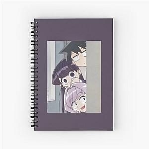 Komi San from anime komi-san can't communicate Spiral Notebook