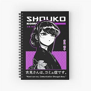 Komi Can't Communicate Spiral Notebook