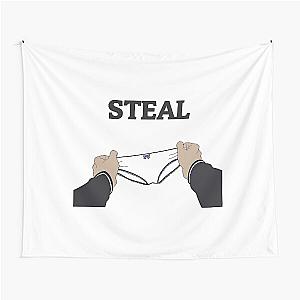 Konosuba Kazuma Steal White Tapestry