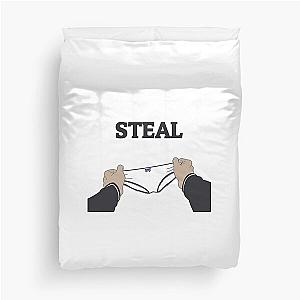 Konosuba Kazuma Steal White Duvet Cover