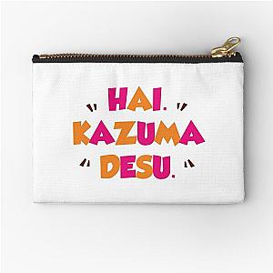 Kazuma Quote - Konosuba Zipper Pouch