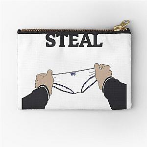 Konosuba Kazuma Steal White Zipper Pouch