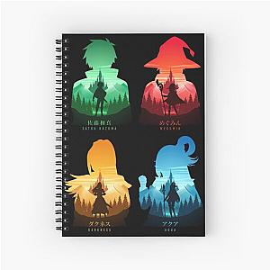 Konosuba Anime Spiral Notebook