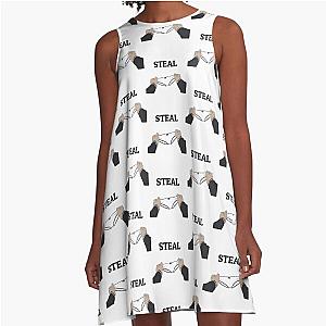 KonoSuba: Kazuma vs White Hell White A-Line Dress