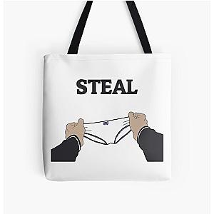 KonoSuba Kazuma Steal the White All Over Print Tote Bag