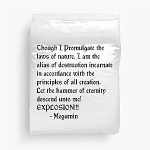 Megumin Konosuba Duvet Cover