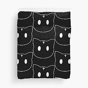 KonoSuba Chomusuke Blank and White Duvet Cover