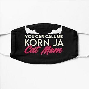 Korn ja cat mama breed Flat Mask