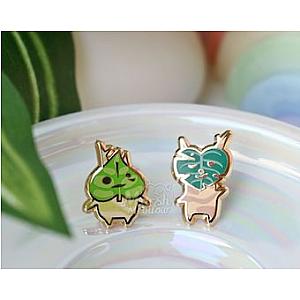 Cut Heart Korok Makar Korok Game Mini Korok Enamel Pin