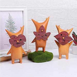 Korok Statue Wooden Korok Family Breath of The Wild Puppet Toy