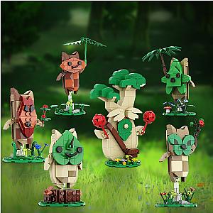 Zelda Korok Yahaha Game Breath Of The Wild Building Blocks