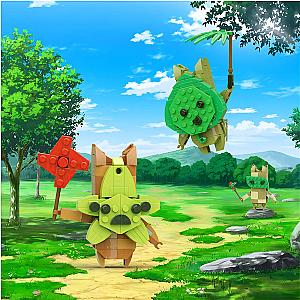 Breath of the Wild Blue Korok Character Tan Korok Yahaha Building Blocks