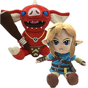 20cm Red Bokoblin And Link Korok Zelda Stuffed Toy Plush