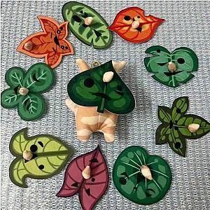 18-27cm Green Korok Game Forest Alternative Leaf Elf Seed Plush