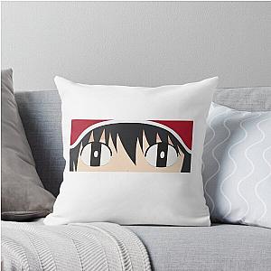 Anime Eyes - Kotaro Lives Alone Throw Pillow