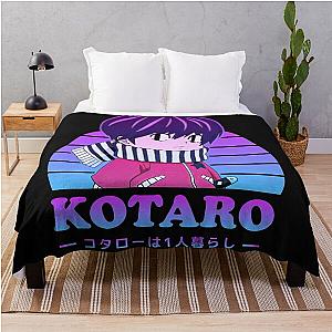 Retro Kotaro - Kotaro Lives Alone Throw Blanket