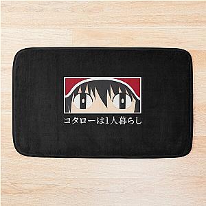 Anime Eyes Kotaro Lives Alone Bath Mat