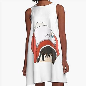 Kotaro Peeker - Kotaro Lives Alone A Line Dress