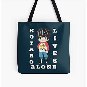 Kotaro Lives Alone Cute All Over Print Tote Bag